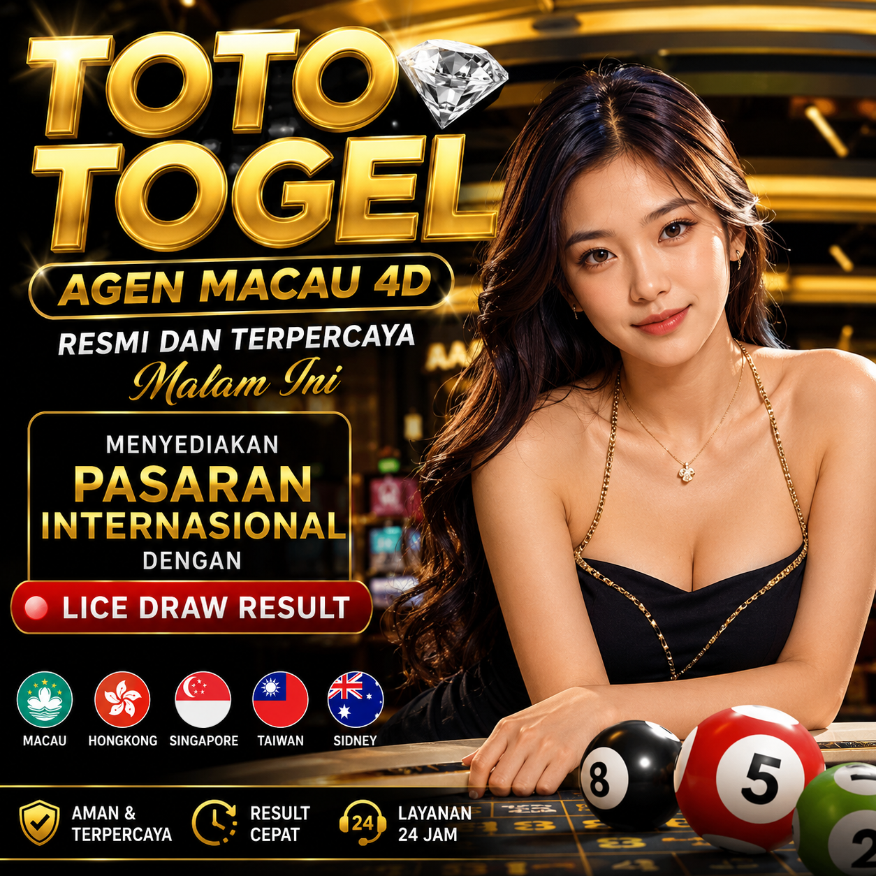 TOTO TOGEL 💎 Agen Macau 4D Resmi dan Terpercaya Malam Ini Menyediakan Pasaran Internasional Dengan Lice Draw Result 