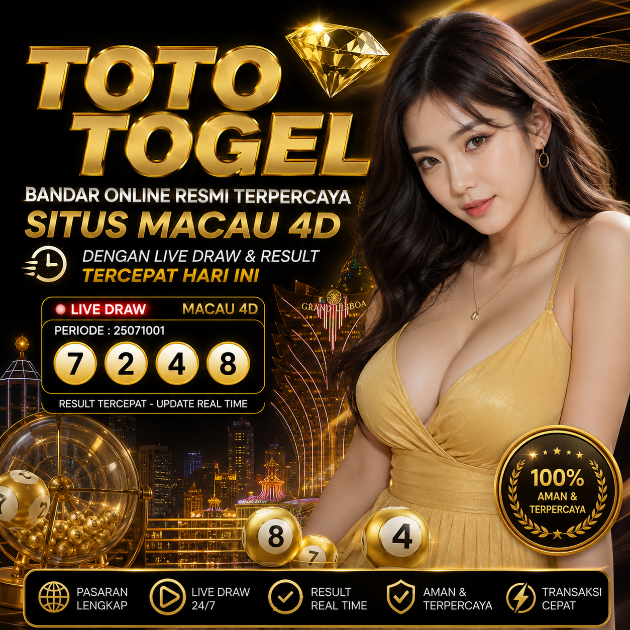 BANDAR TOGEL ONLINE DAN SITUS TOTO TERKEMUKA DI INDONESIA